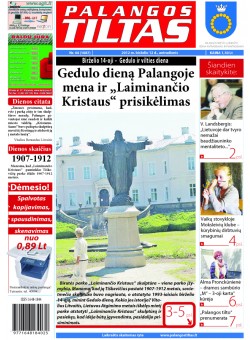 Palangos tilto laikraštis, Data: 2012-06-11, Numeris: 44 (1087) 