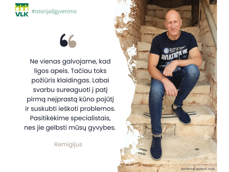 Istorija iš gyvenimo. Klaidinga manyti, kad ligos apeis