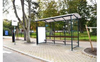 Gyventojų patogumui – autobusų laukimo būdelės stotelėse