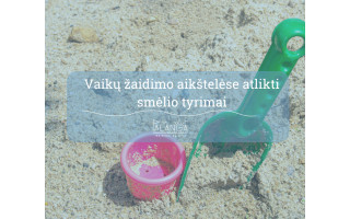 Palangos miesto vaikų žaidimo aikštelėse atlikti smėlio parazitologiniai tyrimai