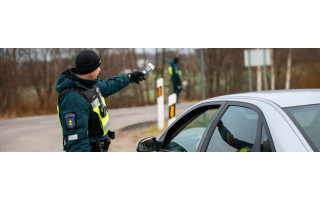Palangoje sulaikytas galimai neblaivus vairuotojas: pasitikrinti blaivumą atsisakė