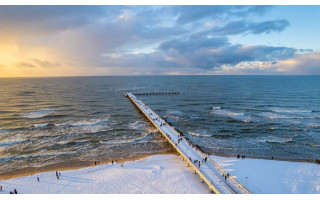 Apledėjęs pajūris gali iškrėsti pokštų: formuojasi seniai matytas gamtos reiškinys 