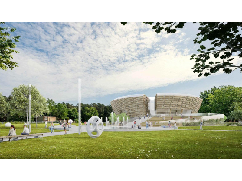 Palanga visuomenei pristato būsimos meno galerijos architektūrines vizijas