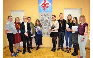 Gimnazistai – Lietuvos mokinių jaunųjų filologų konkurso laureatai