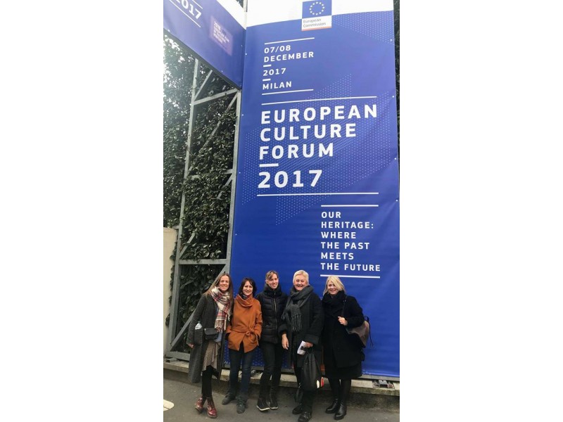 Palangos kultūros ir jaunimo centro darbuotojai sugrįžo iš Europos kultūros forumo Milane