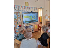 Kupiškio vaikų lopšelio-darželio Obelėlė vaikai dalyvauja edukacijoje