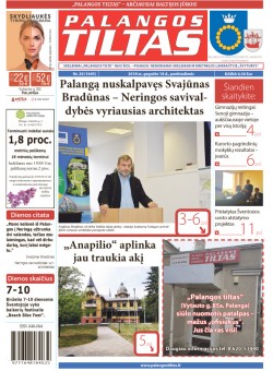 Palangos tilto laikraštis, Data: 2018-05-17, Numeris: 20(1645) 