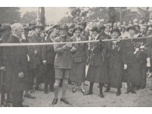 R. Baden-Powell atidaro savo vardo gatvę. Palanga, 1933 m. I. Stropaus nuotr.