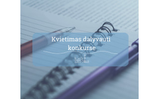 Kvietimas dalyvauti konkurse