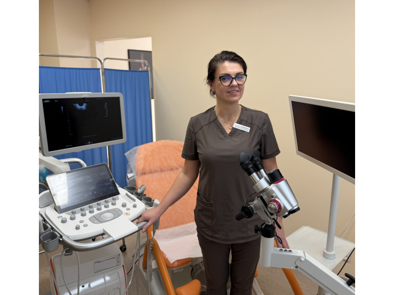 KUL Ginekologijos centro gydytoja akušerė ginekologė Vaida Dobilienė