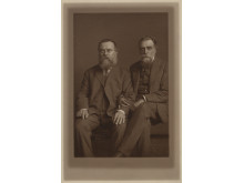  Jonas Šliūpas ir Jonas Basanavičius JAV, 1913 m. VUB ŠAIČ Aušrininko dr. Jono Šliūpo archyvo nuotrauka