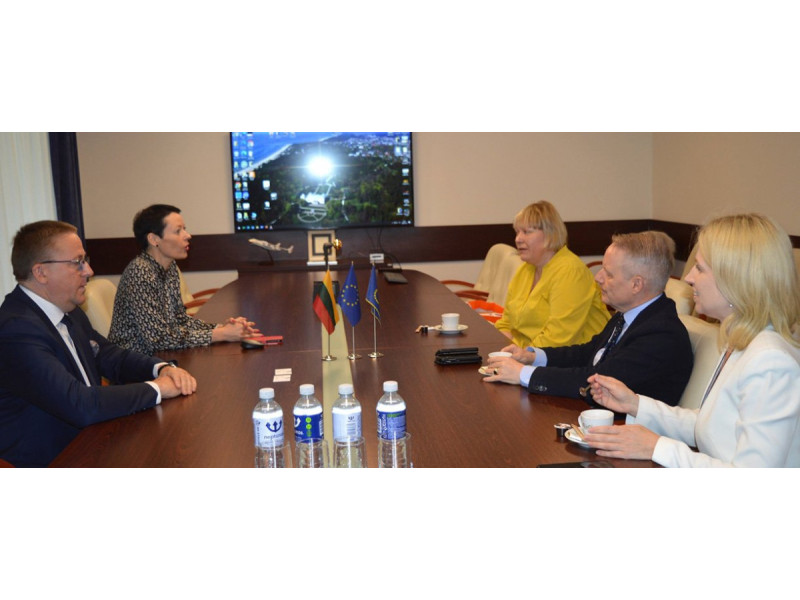 Palangoje lankėsi Nyderlandų Karalystės ambasadorius Jack Twiss Quarles van Ufford