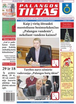 Palangos tilto laikraštis, Data: 2013-11-28, Numeris: 90 (1231) 
