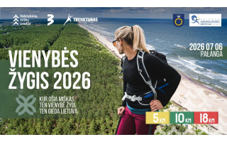 Liepos 6-ąją Palangoje – Vienybės žygis ir Tautiška giesmė. Registracija į žygį