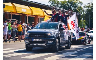 Palanga alsuoja „Aurum 1006 km lenktynių“ ritmu (PILDOMA/FOTOGALERIJA)