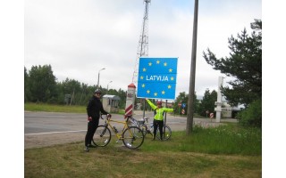 Palangos jaunimo dviračių žygis vos nesibaigė skaudžia nelaime