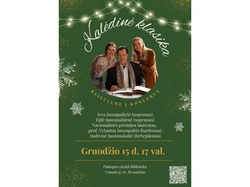 Šventinis koncertas „Kalėdinė klasika“