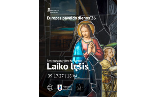 Restauruoti Tiškevičių rūmų vitražai prabils meno kalba