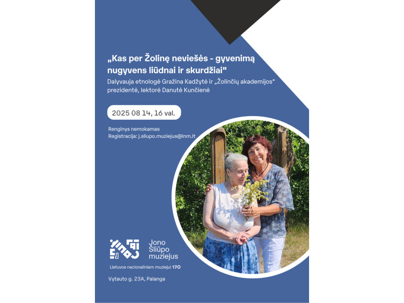 Jono Šliūpo muziejuje švęsime gražiausią rugpjūčio šventę - Žolines