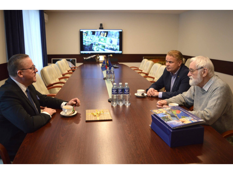 Palangoje viešėjo garbės pilietis iš Švedijos – Thomas Larssonas