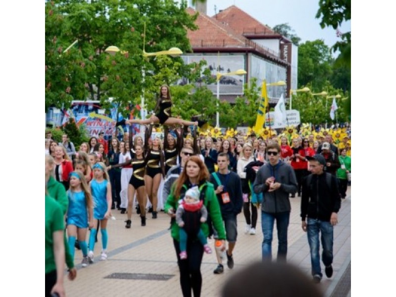 Rekordišku sporto rungčių skaičiumi nustebinusi Palanga kitąmet sieks pasaulio rekordo