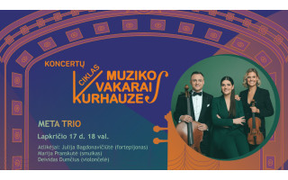 Pasaulio muzikos šedevrai skambės koncertų cikle „Muzikos vakarai Kurhauze“