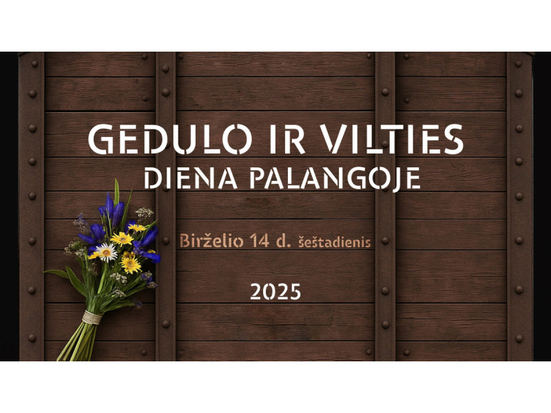 Gedulo ir vilties diena Palangoje