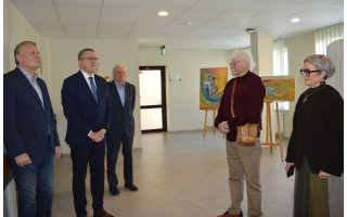 Savivaldybėje - Romo Pauliko tapybos darbų paroda „Palangos suviliotas“