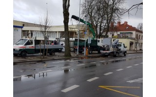 Bus pastatytos naujos autobusų stotelės miesto centre ir prie baseino