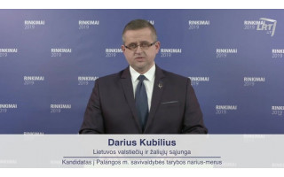 Palangos „valstiečio“ Dariaus Kubiliaus „išgamos“ atsirūgo: siūloma Tarybai svarstyti klausimą dėl jo atšaukimo iš Etikos komisijos pirmininko pareigų