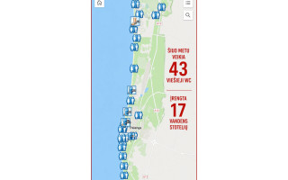 Palanga kitą vasarą įrengs 12 naujų paplūdimio paviljonų su viešaisiais tualetais ir dušais