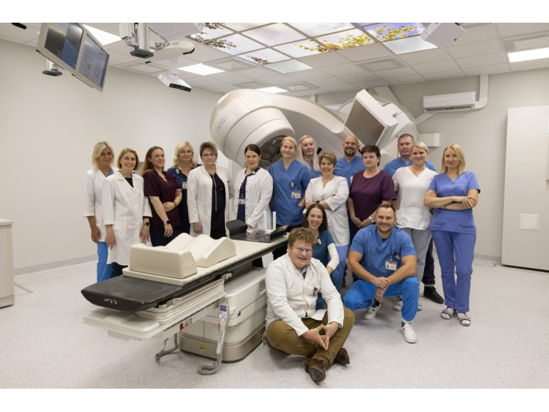 KUL Radioterapijos skyriaus medikai