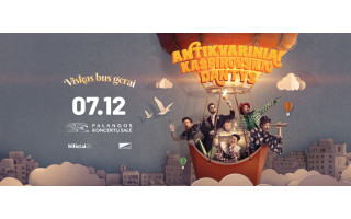 Didžiausias ir linksmiausias grupės „Antikvariniai Kašpirovskio dantys“ vasaros koncertas Palangoje!