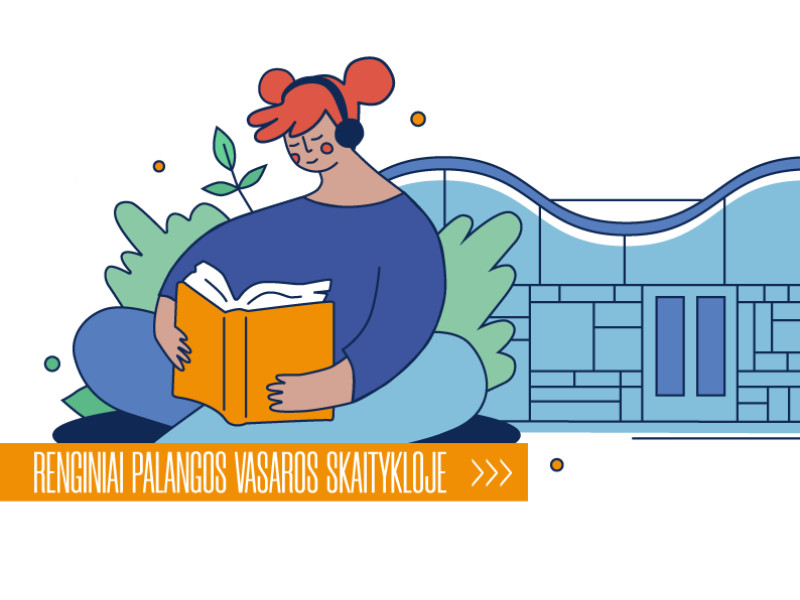Birželio mėnesį Palangos vasaros skaitykloje – išskirtinės literatūros pamokos moksleiviams