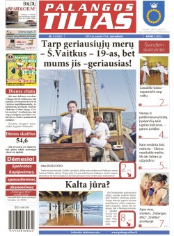 Palangos tilto laikraštis, Data: 2012-01-30, Numeris: 9 (1052) 
