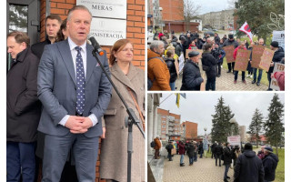 „Gėda“, „Mums nereikia žaidimų“: dėl akibrokšto įpykę gyventojai nušvilpė Kretingos merą