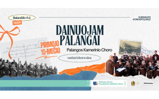 Palangos kamerinis choras. Koncertas „Dainuojam Palangai“