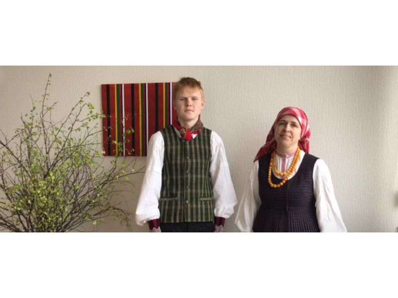 Palangos moksleivių klubo vaikų folkloro ansamblis „Kikilis“ duetas nugalėjo respublikiniame festivalyje „Grįžulai“ 2021
