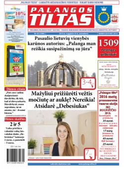 Palangos tilto laikraštis, Data: 2015-08-26, Numeris: 63 (1399) 