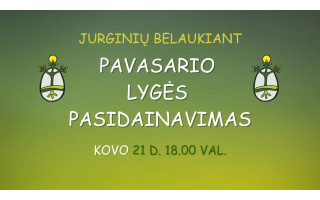 Lygiadienio pasidainavimas su „Mėguva“