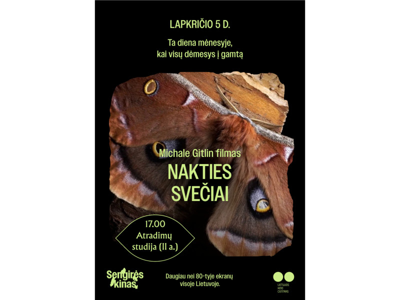 SENGIRĖS KINAS Palangos viešojoje bibliotekoje: „Nakties svečiai“