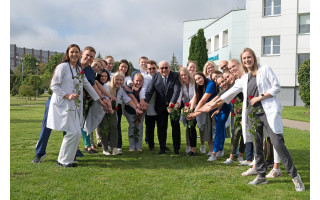 Jauni specialistai renkasi Klaipėdos universiteto ligoninę