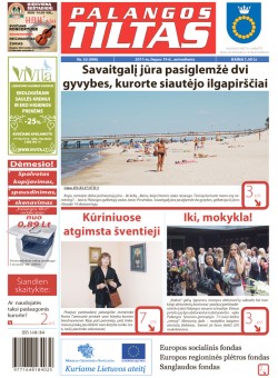 Palangos tilto laikraštis, Data: 2011-07-18, Numeris: 55 (999) 