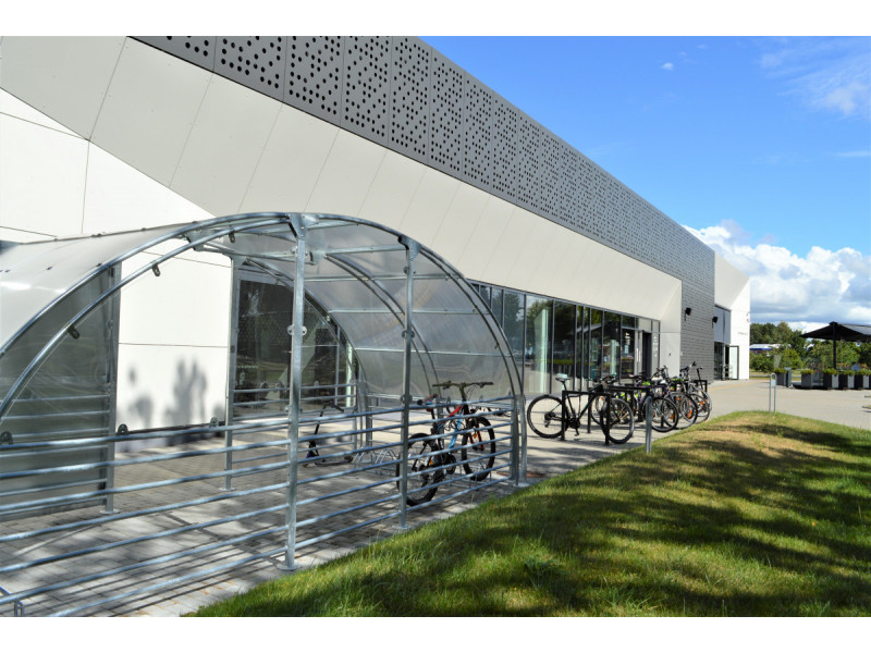 Palangiškių patogumui mieste įrengtos septynios dviračių saugyklos