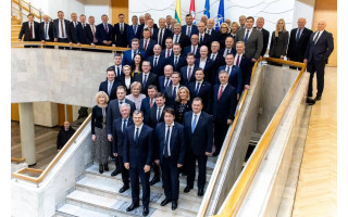 Vilniuje Lietuvos merai susitiko su Premjeru Gintautu Palucku