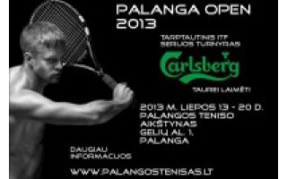 Palanga Open 2013 Carlsberg taurei laimėti
