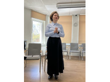 Palangos miesto viešosios bibliotekos direktorė Agnė Abramovičienė