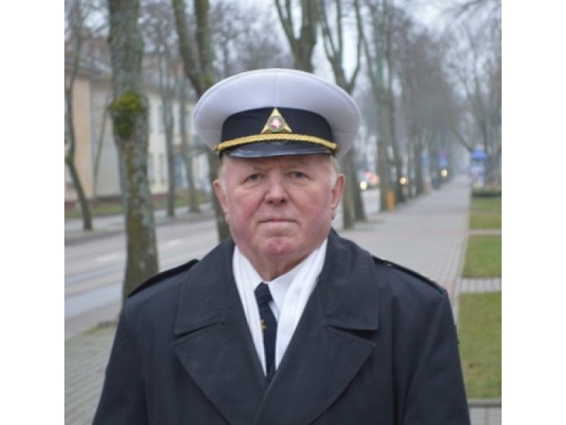 Klaipėdos apskrities Jūros šaulių trečiosios rinktinės Palangos šaulių šeštosios kuopos vadas Adolfas Sendrauskas.