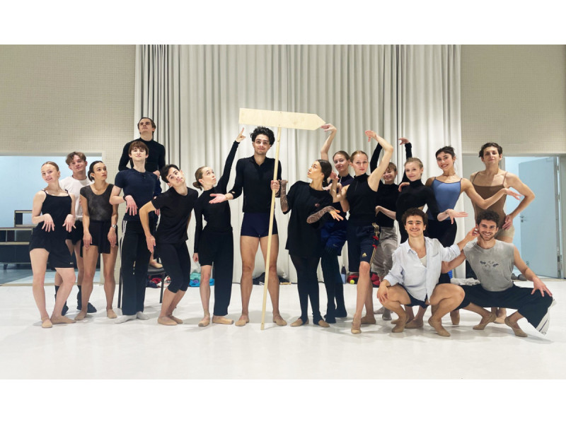 „Panama labai graži“ repeticija. Daria Verovka nuotrauka