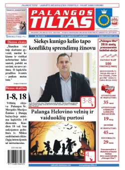 Palangos tilto laikraštis, Data: 2015-11-02, Numeris: 83(1419) 